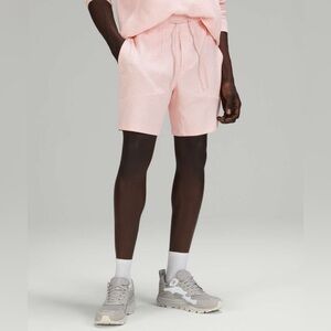 Lululemon Mens Sweat Shorts Pink Size Small 5” Inseam
